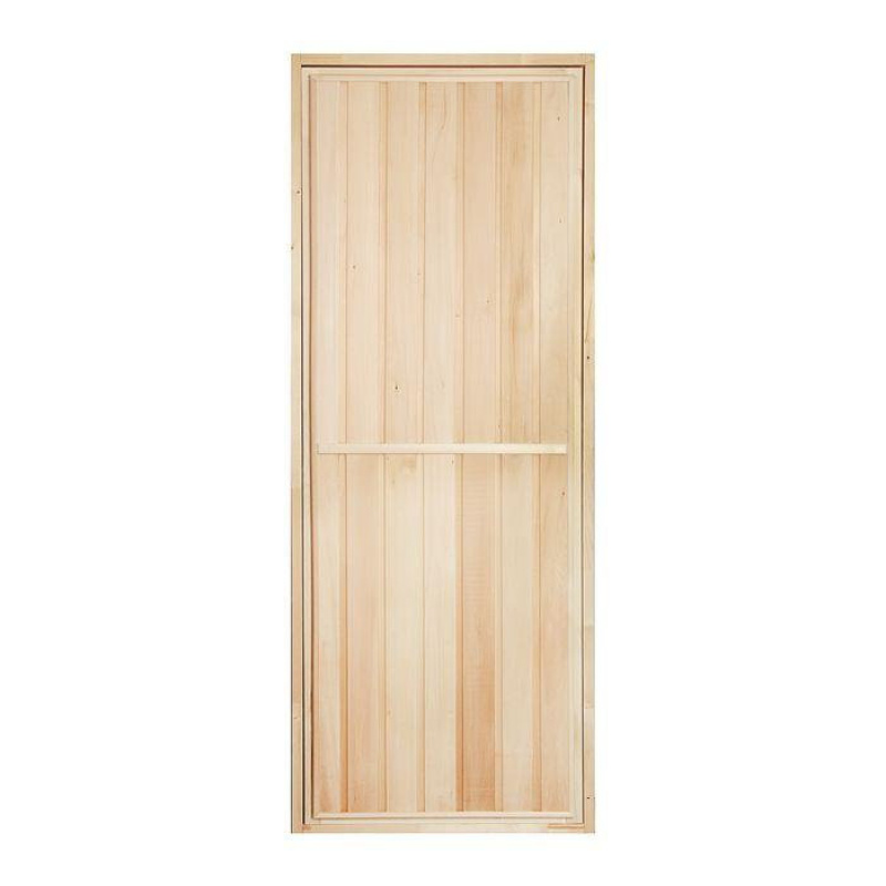 Дверь банная глухая с коробкой 60x690x1800