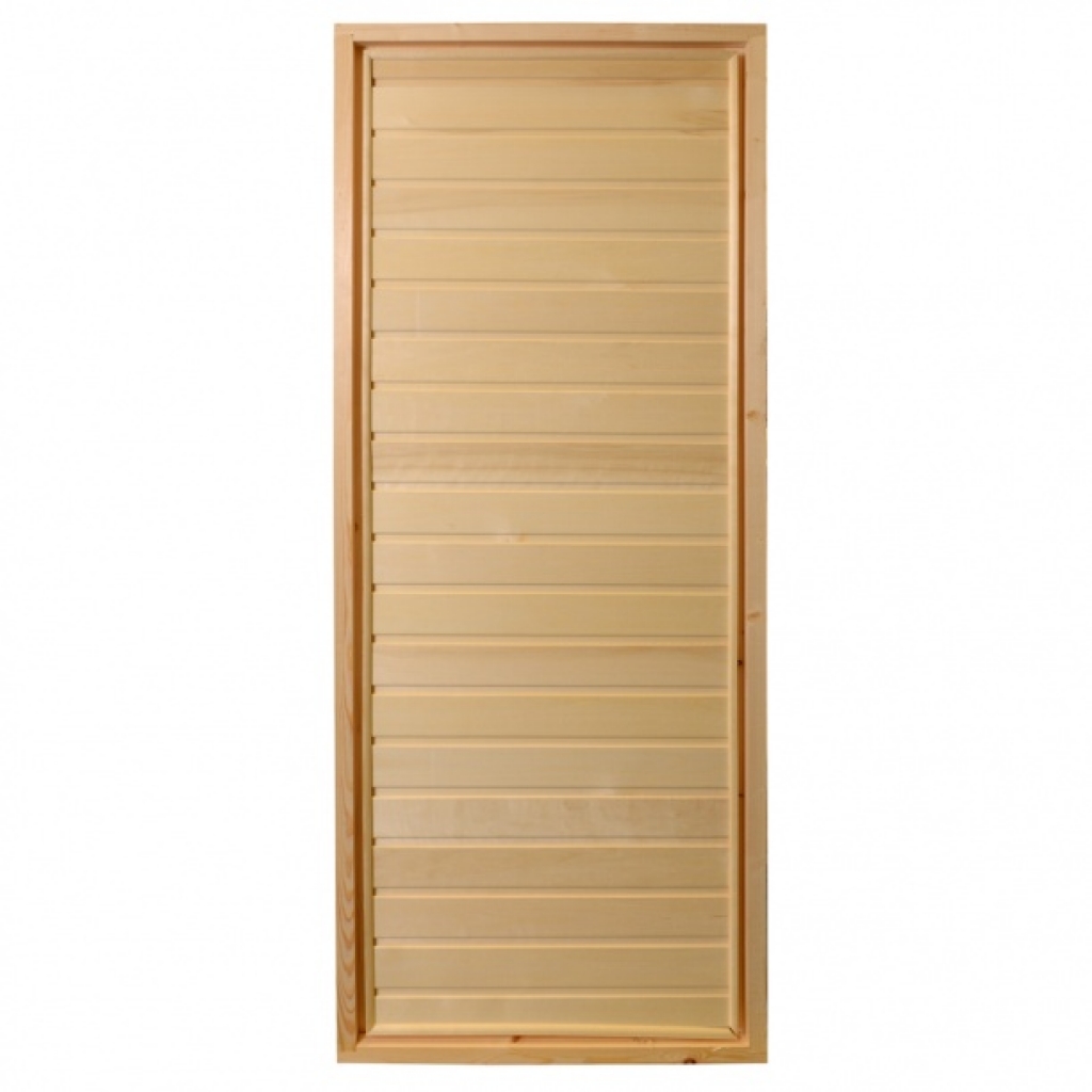 Дверь банная глухая с коробкой 40x700x1700